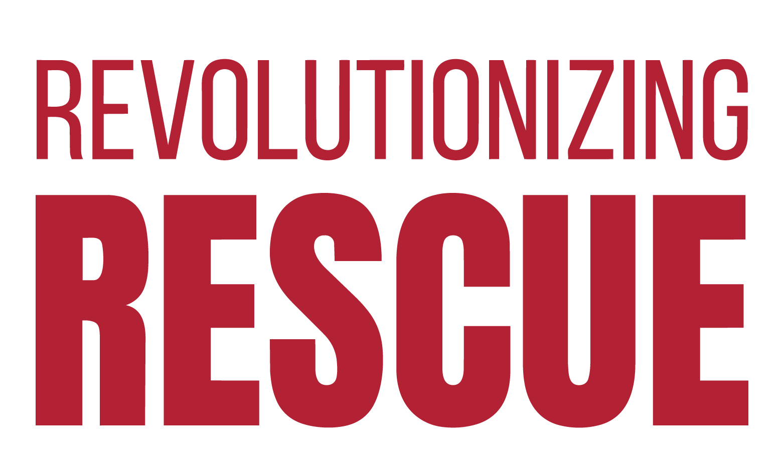 Bold text about rescue innovation